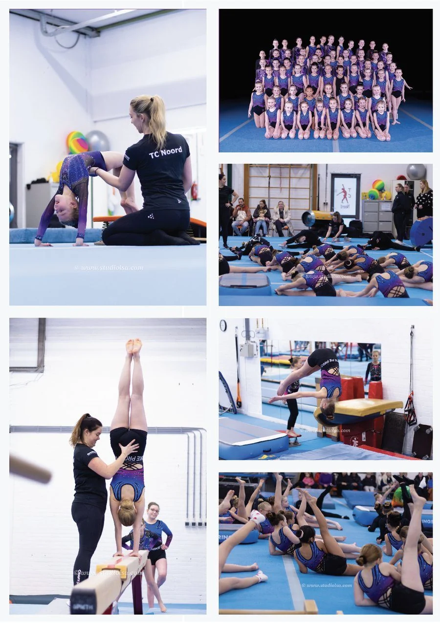 Sportfotografie tijdens trainingen van TC Noord Ter Apel